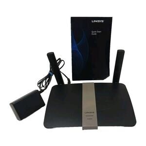 Linksys Wi-Fi Wireless Router w Adapter Chord & Booklet EA6350‎